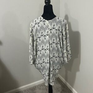 Sheer Kimono Cardigan (necklace not included)